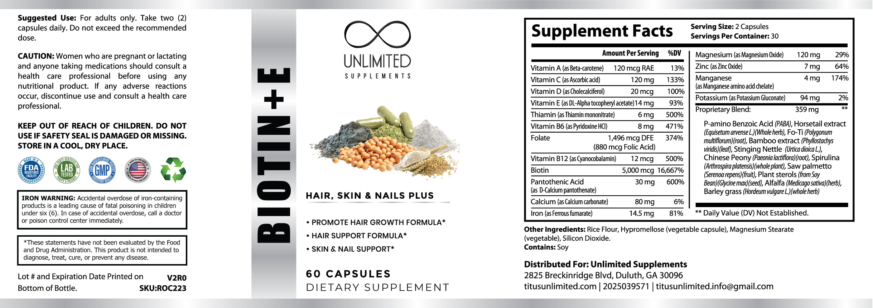 Biotin +E