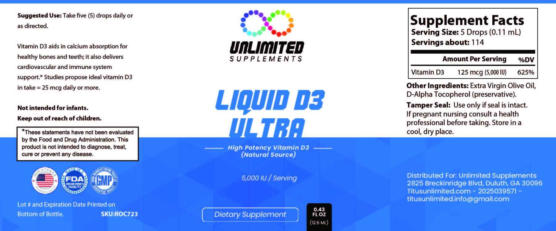 Liquid D3 Ultra