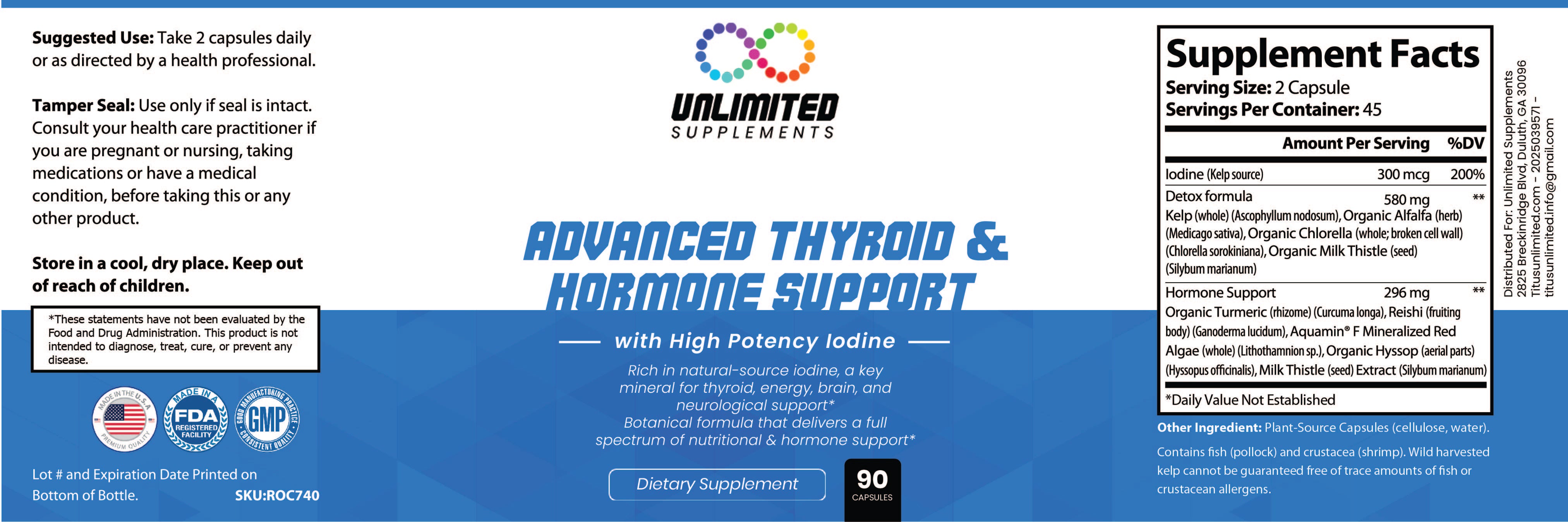 Advanced Thyroid & Hormone Support