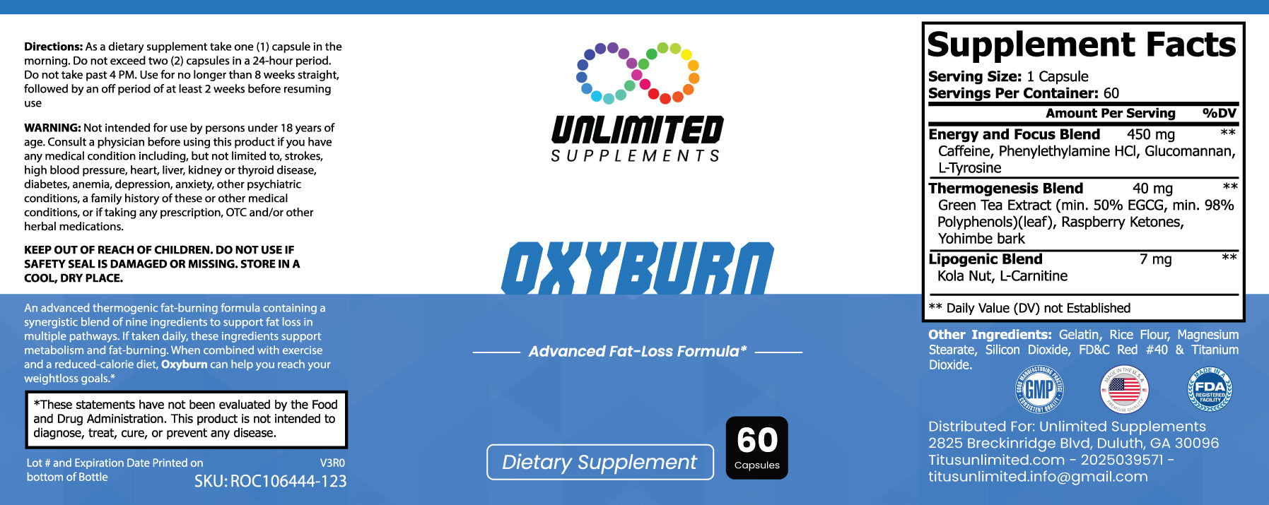 Oxy Burn