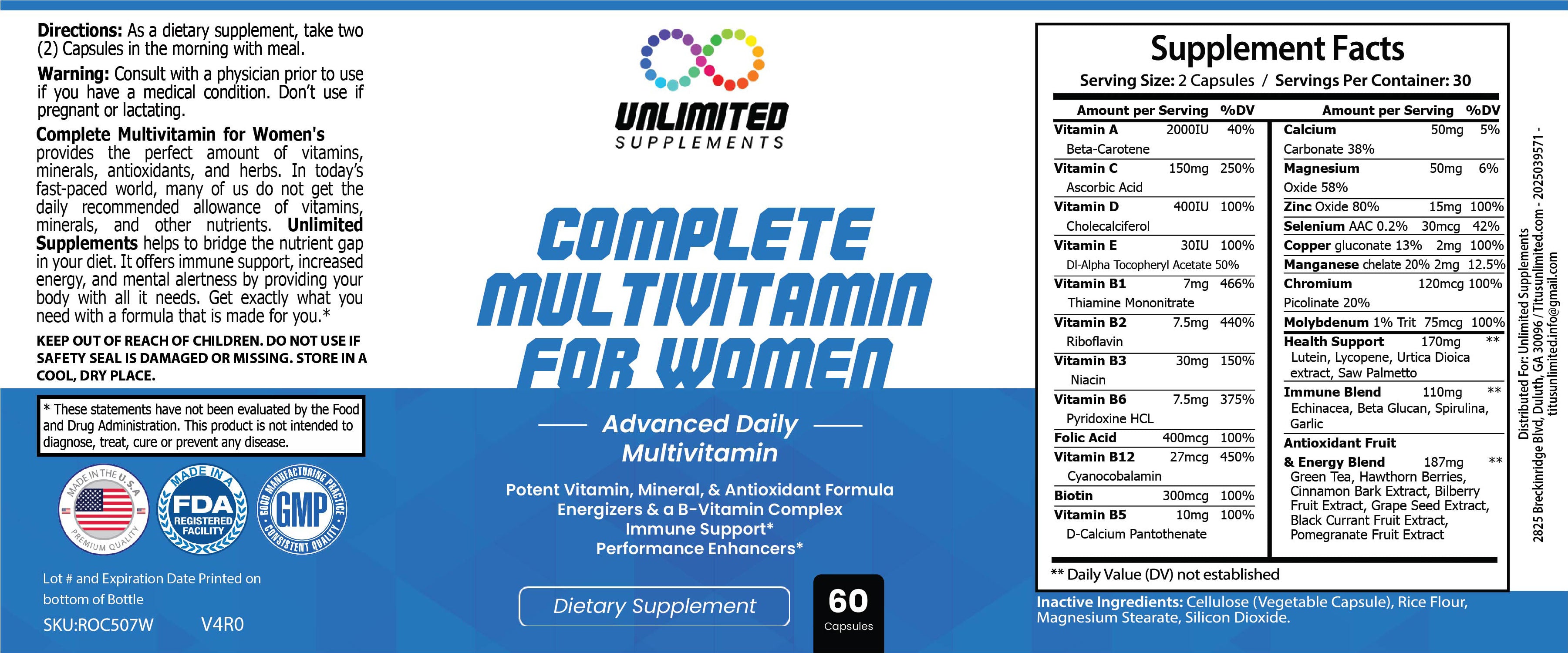 Complete Multivitamin for Women
