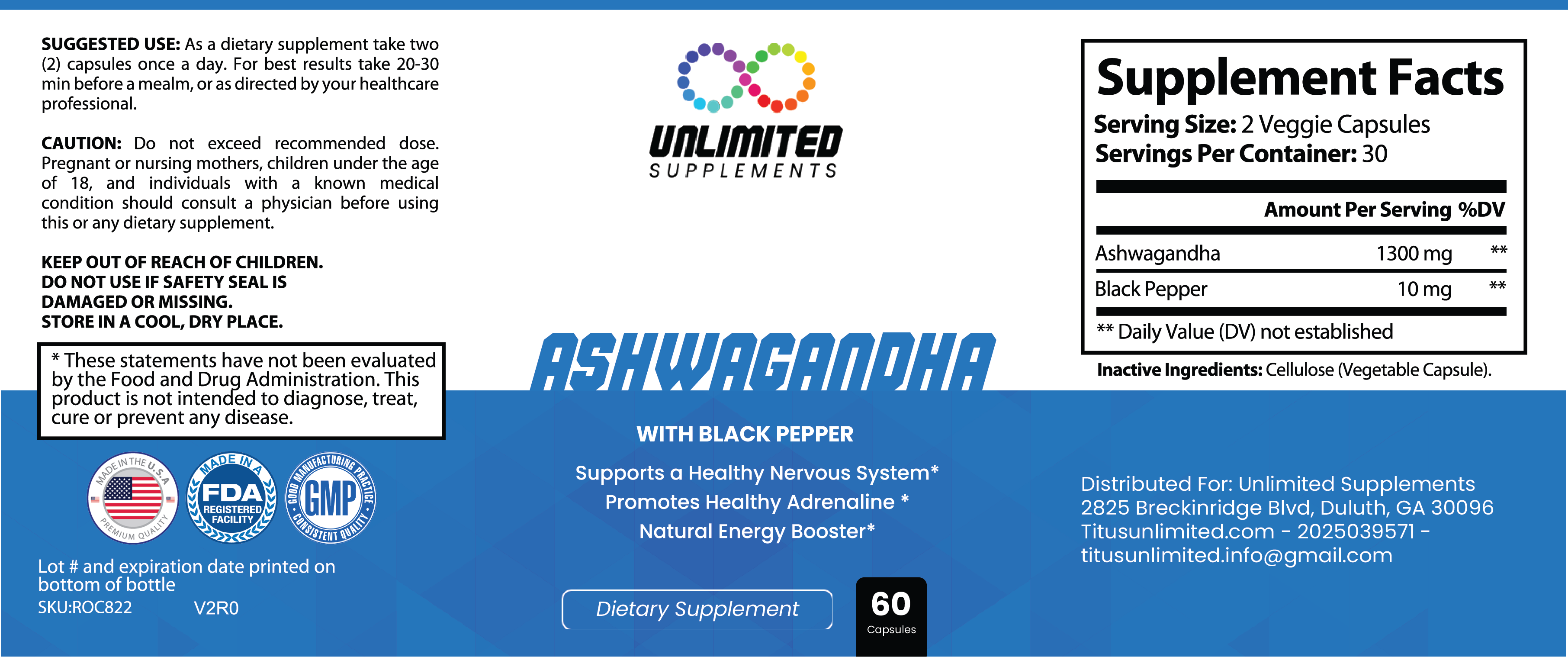 Ashwagandha (ORGANIC)