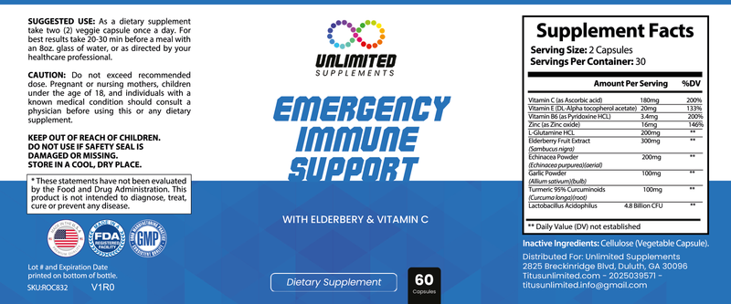 Emergency Immune Support