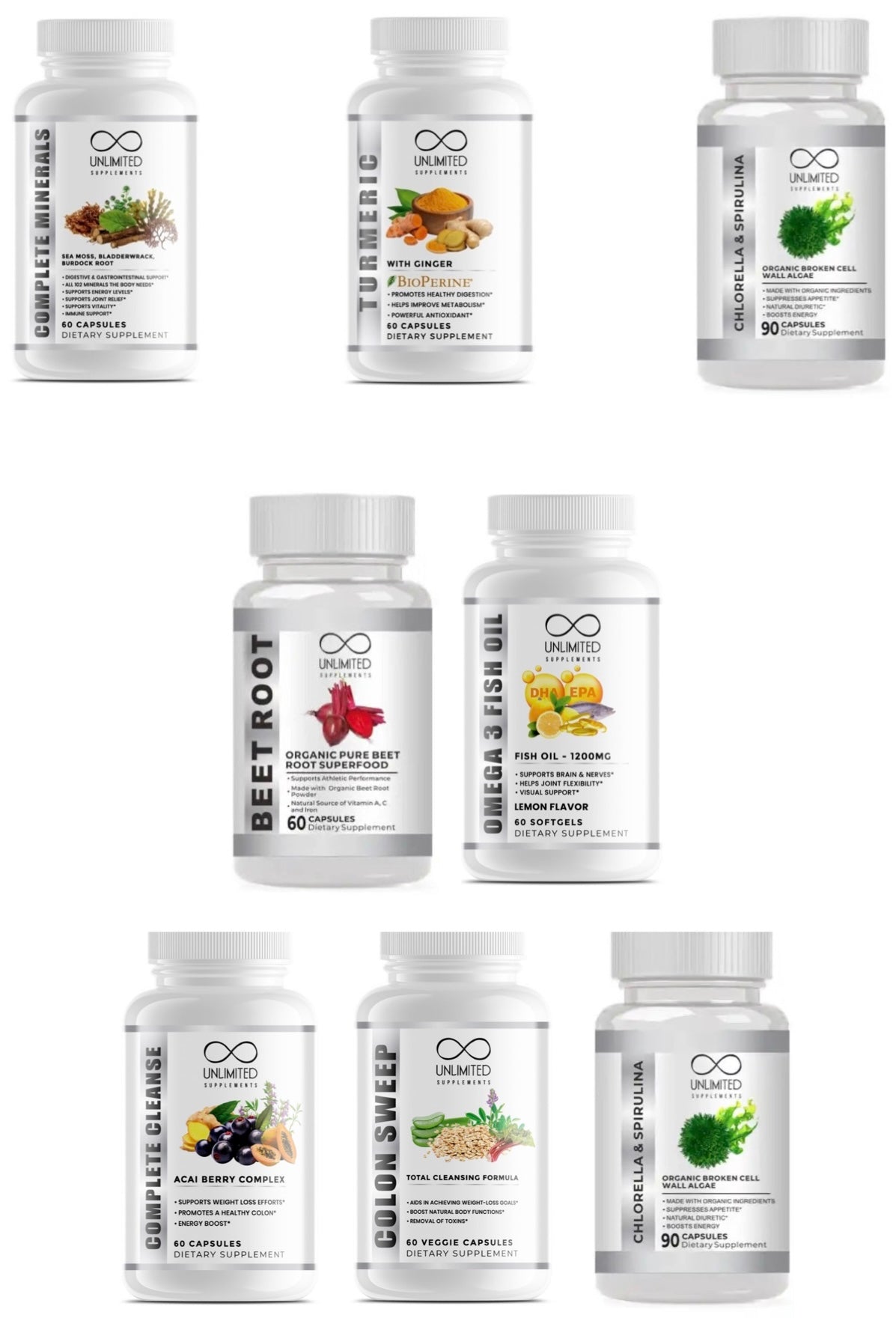 Combo Offer: DETOX STACK and SUPER FOODS BUNDLE