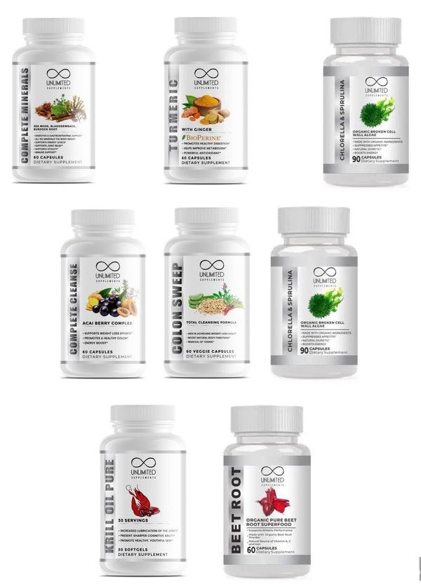 Combo Offer: DETOX STACK and SUPER FOODS BUNDLE