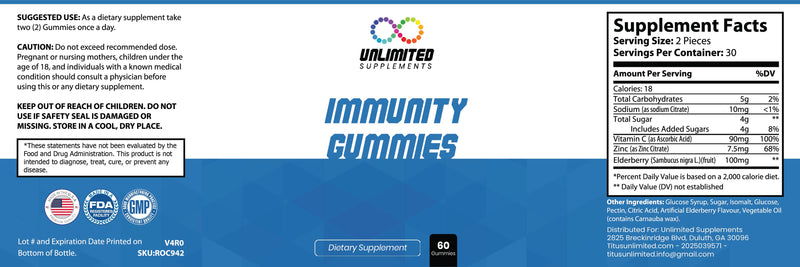 Immunity Gummies
