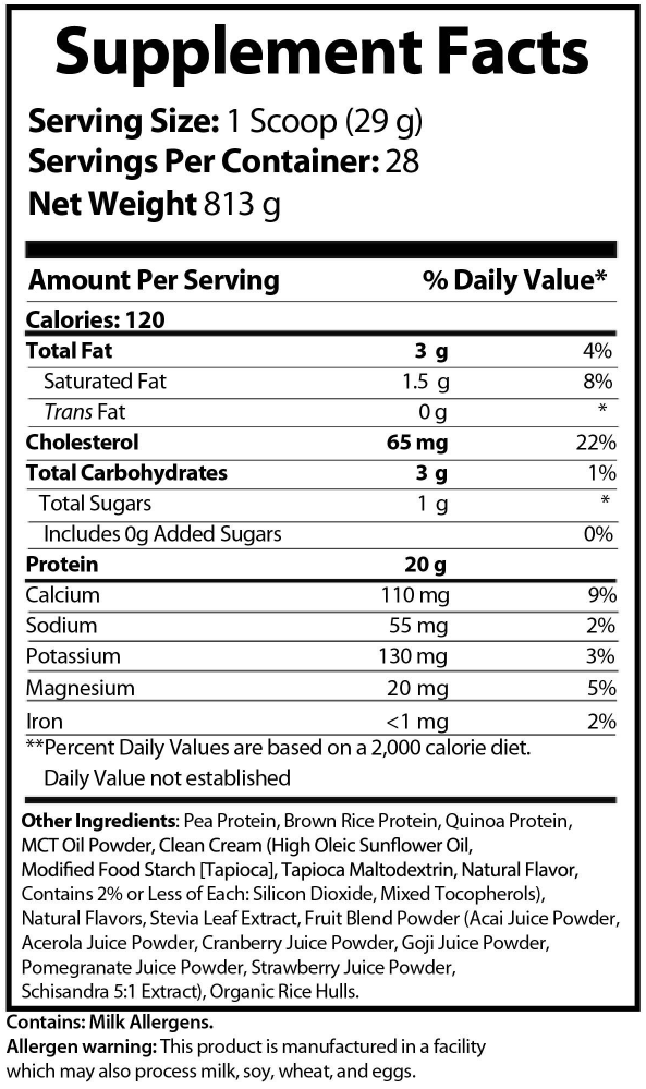 2lb Vegan Protein (Chocolate or Vanilla)